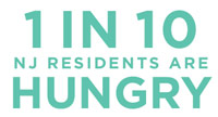 1 in 10 NJ Residents are Hungry