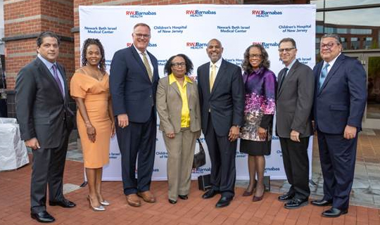 RWJBarnabas Health and Newark Beth Israel Medical Center Leadership with awardees