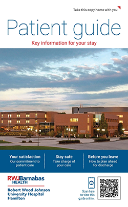 Patient Guide for RWJ University Hospital at Hamilton NJ