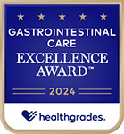 Healthgrades Gastrointestinal Care Excellence Award 2024