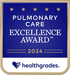Healthgrades Pulmonary Care Excellence Award 2024