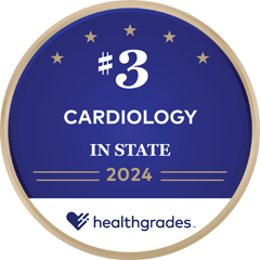 Healthgrades - RWJUH Somerset #3 in State for Cardiology