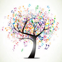music and memory tree