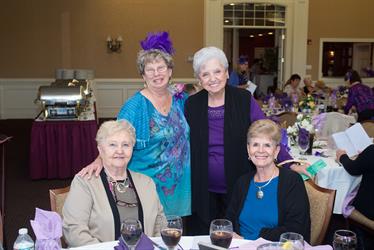 Friends of Van Dyke Purple Hat Society High Tea