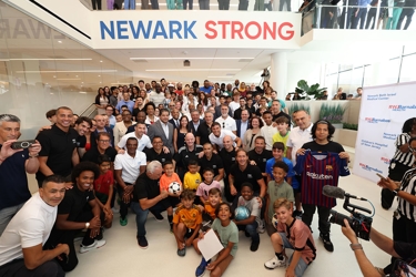 FIFA President Gianni Infantino & Legends Visit Newark Beth