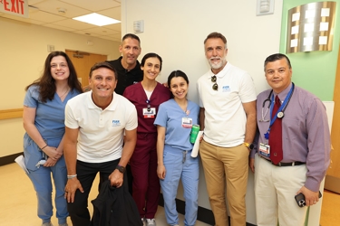 FIFA President Gianni Infantino & Legends Visit Newark Beth