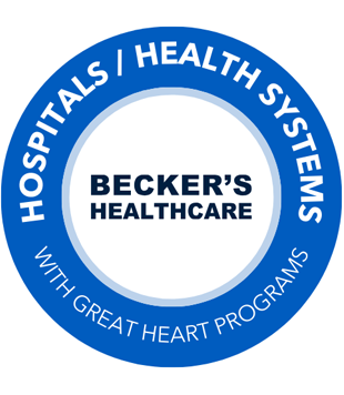 Beckers 100 Hospitals and Health Systems with Great Heart Programs
