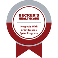 Becker's Healthcare Hospitals with Great Neuro Spine Programs