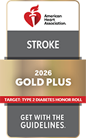 AHA - Get with the Guidelines - Stroke - Gold Plus 2026