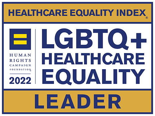 Leader in LGBTQ Healthcare Equality Index from the Human Rights Campaign Foundation