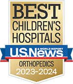 US News Best Children's Hospitals - Orthopedics 2023-2024