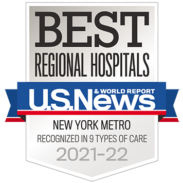 US News Regional Best Hospitals New York Metropolitan Area 2021-2022