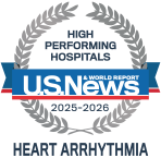 US News and World Report High Performing Hospital - Heart Bypass Surgery