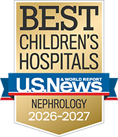 US News Best Children's Hospitals Nephrology 2026-2027