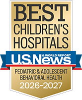 US News Best Children's Hospitals Pediatric & Adolescent Behavioral Health 2026-2027