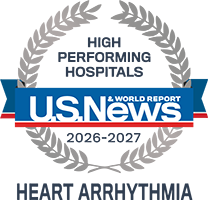 U.S. News & World Report High Performing Hospitals - Heart Arrhythmia