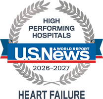 U.S. News & World Report High Performing Hospitals - Heart Failure