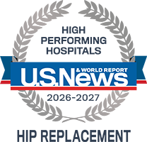 US News and World Report High Performing Hospitals - Hip Replacement