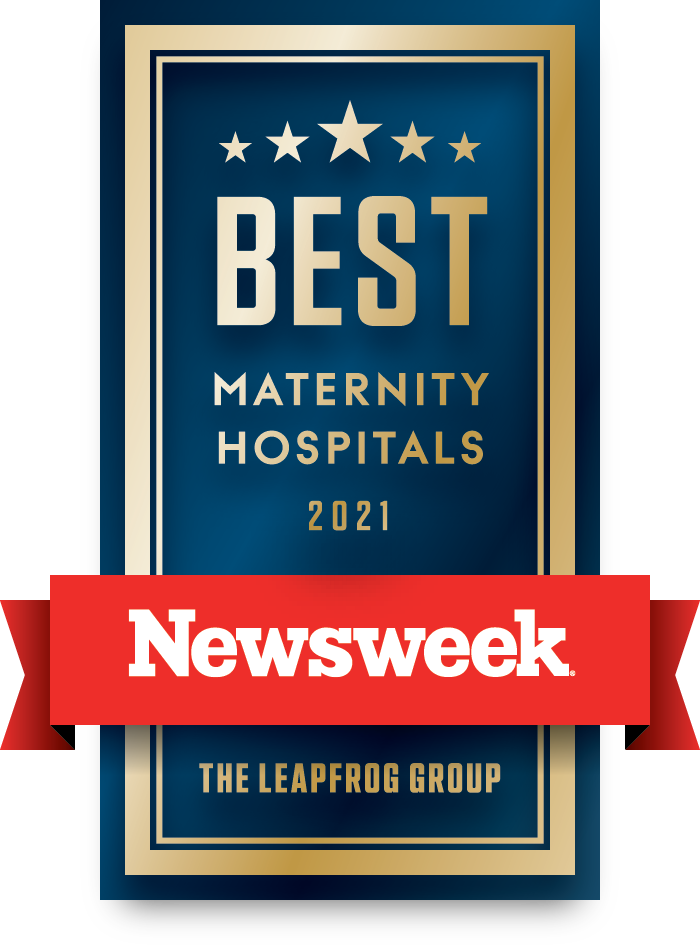 Named to Best Maternity Hospitals 2021 List from Newsweek