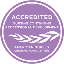Accredited Nursing Continuing Professional Development logo - American Nurses Credentialing Center