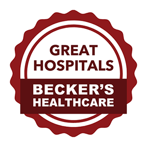 Becker's Healthcare Great Hospitals 2025 Badge