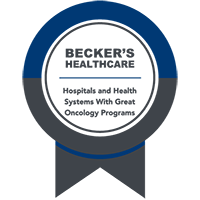Becker's Healthcare Oncology Programs 2025 badge