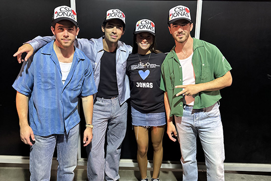 Gabby Brehm and the Jonas Brothers