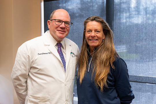 Dr. Chalnick and Jacqueline Crines