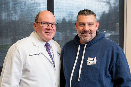 Dr. Chalnick and Jerry D’Apolito 