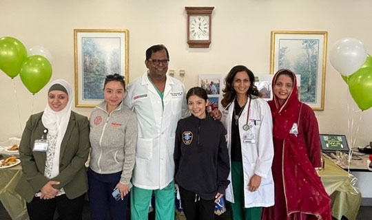 RWJUH Somerset's ASIAN Business Resource Group hosted the hospital's first Eid al-Fitr celebration