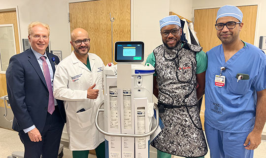 Interventional Cardiology Team at Newark Beth Israel Medical Center