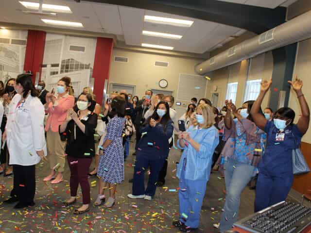 RWJUH Staff Celebrates Earning Sixth Consecutive Magnet Designation for Nursing Excellence 2021