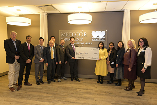 Medicor Cardiology Waiting Area Dedication