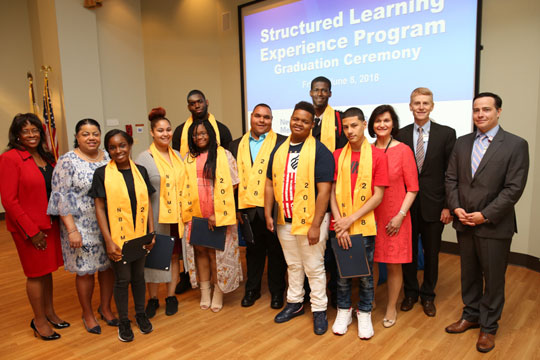 Graduates from NBI's Structured Learning Experience Program