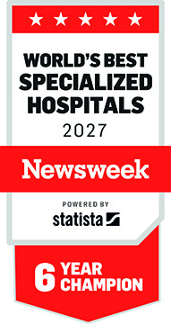 Newsweek World's Best Specialized Hospital 6 Year