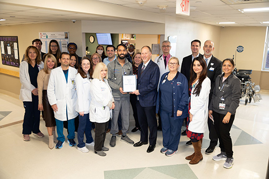 Punit Jariwala, M.D., has been named MMC Physician of the Month for January