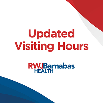 RWJBarnabas Health Updated Visiting Hours