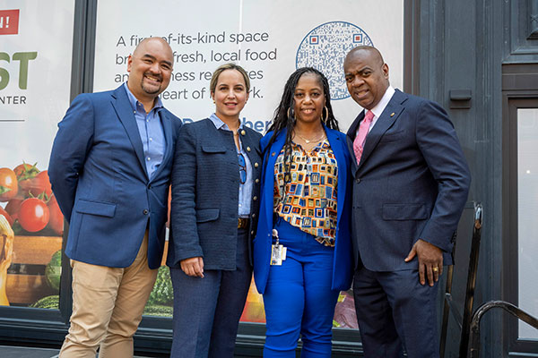 Balpreet Grewal-Virk and Newark Mayor Ras Baraka