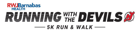 RWJBarnabas Health Running with the Devils 5K Run and Walk logo