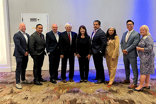 Susan with RWJBH Team