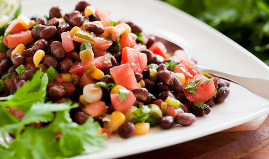 corn and black bean salsa