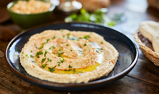 creamy hummus