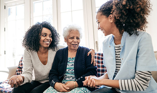 Grandmother and Grandchildren