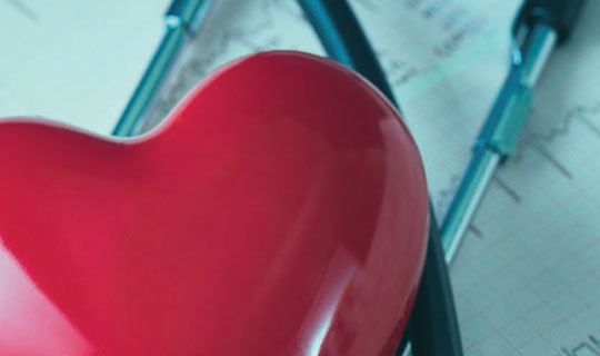 heart and stethoscope