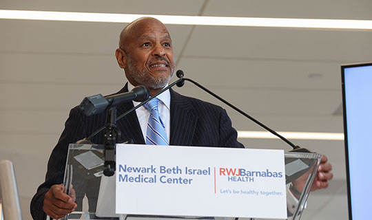 Darrell K. Terry, the president and CEO of Newark Beth Israel Medical Center