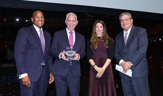 Spirit of Children Foundation receiving the Partners in Progress Corporate Award