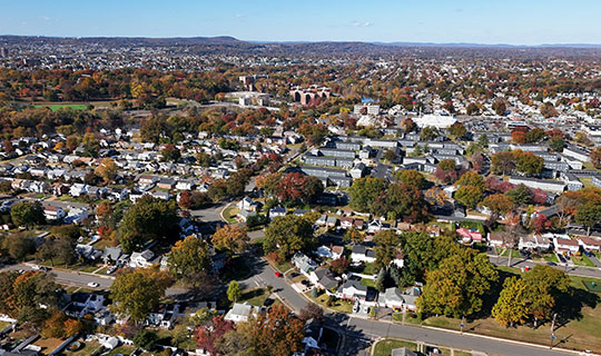 New Jersey community aerial