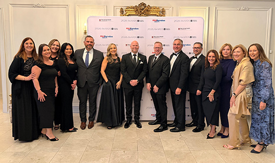 Dr. Matthew B. McDonald III, MD, President and Chief Executive Officer of Children’s Specialized Hospital and team in group photo