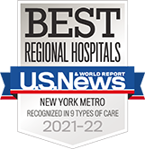 US News Regional Best Hospitals New York Metropolitan Area 2021-2022
