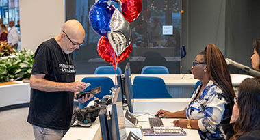 Jack & Sheryl Morris Cancer Center first patient day